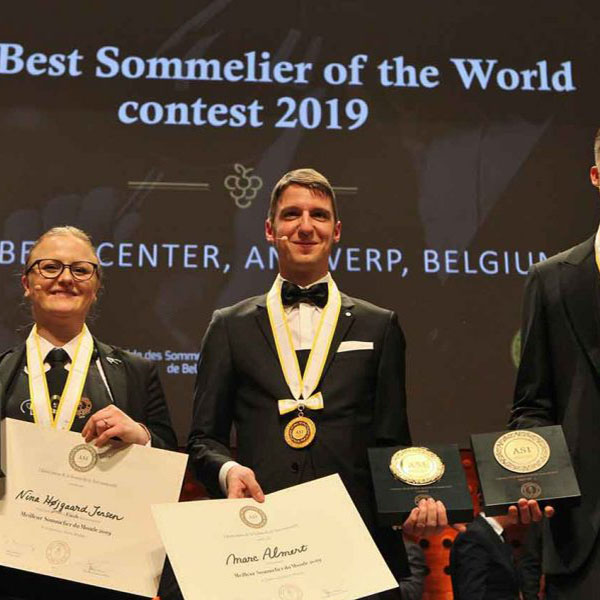 German Marc Almert awarded World's Best Sommelier 2019 Knowledge Centre